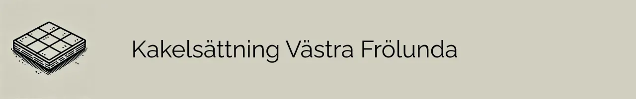 Kakelsättning Västra Frölunda